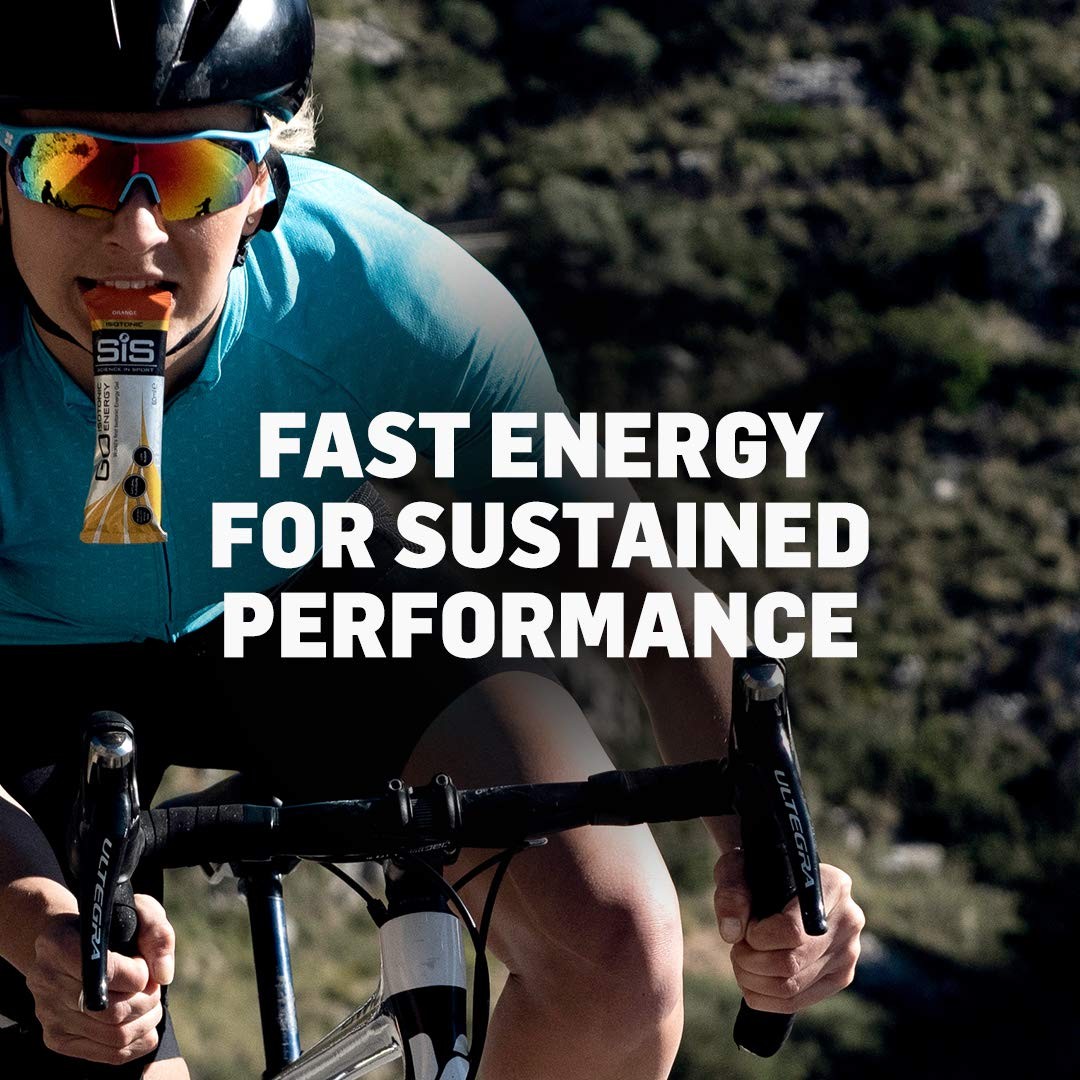 Nutritional Energy Gels Pack of 6 Tropical for Cycling Running Endurance Sports