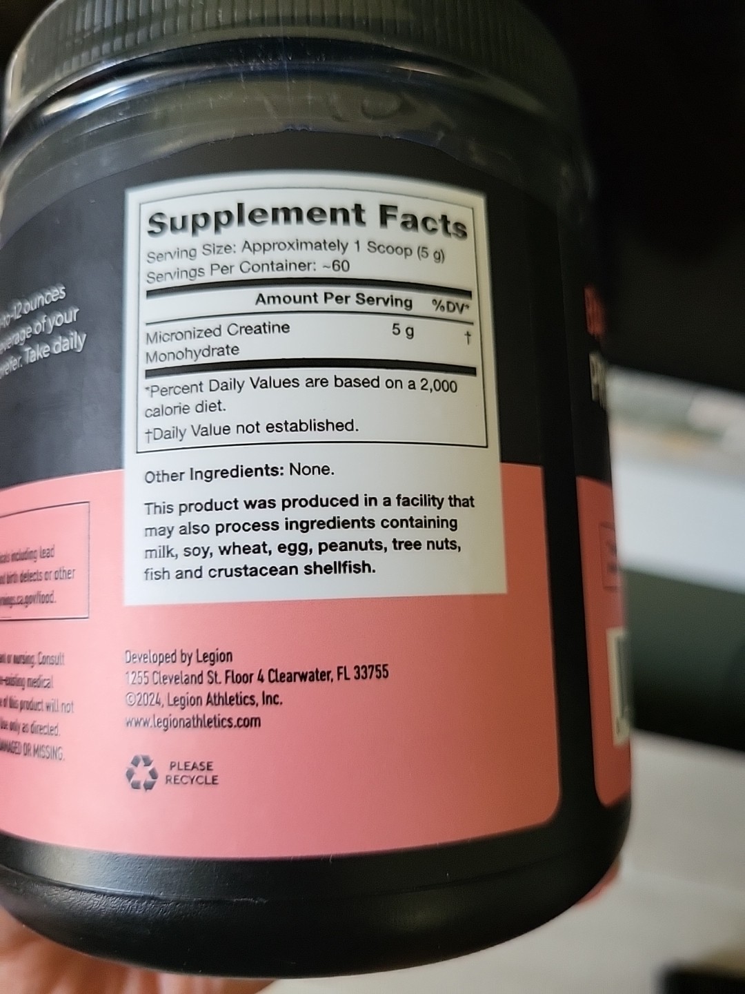 Creatine, Micronized Creatine Monohydrate, Unflavored, 0.69 lbs (312 g)