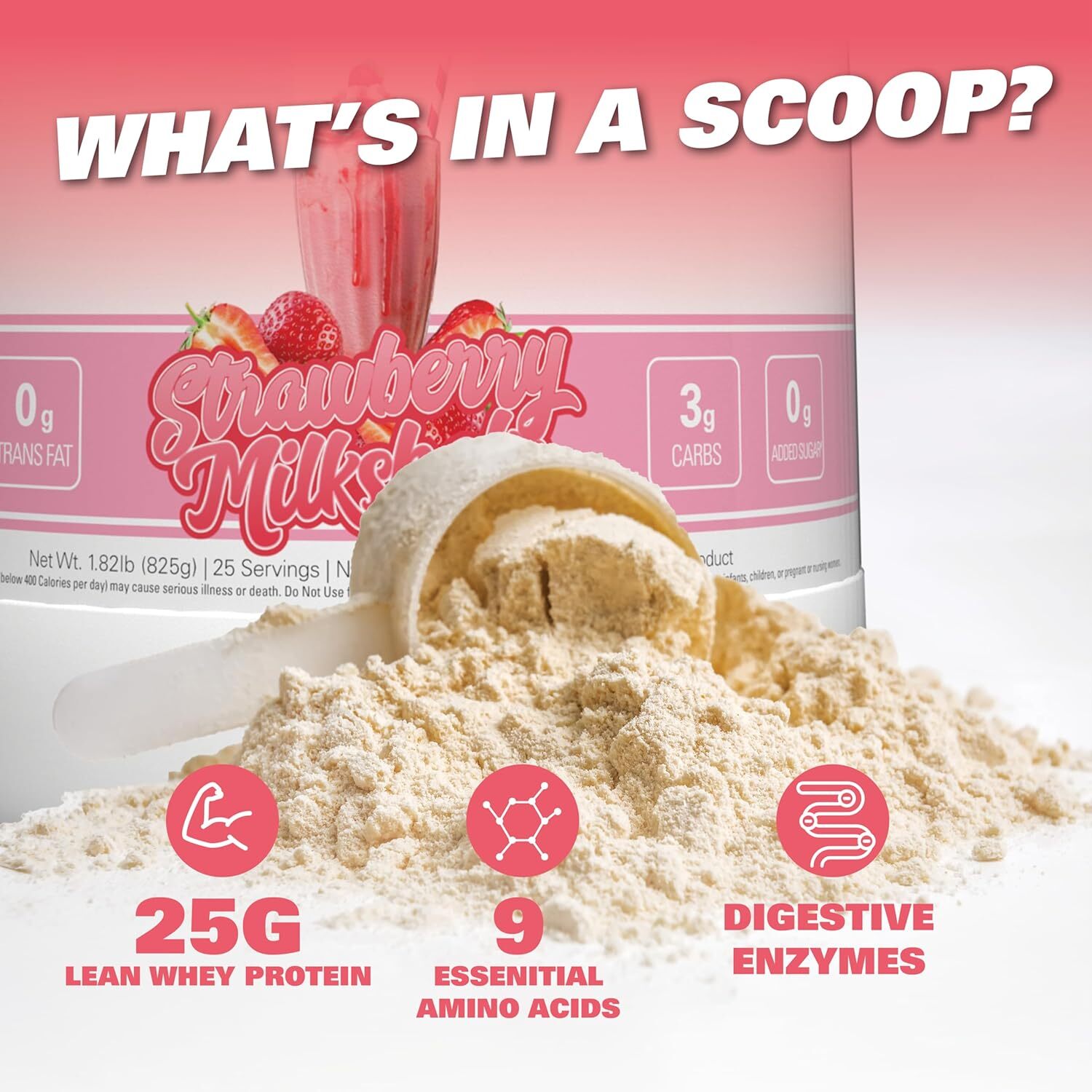 Oxywhey Whey Protein Isolate Powder – 25G of Whey Isolate Protein Powder, Meal R
