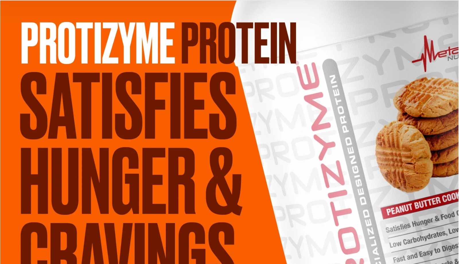 Metabolic Nutrition PROTIZYME PROTEIN 4 lb (52 Serv) Vanilla Cake BEST BY 12/26