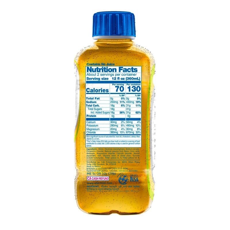 High-Quality Passion Fruit Electrolyte Drinks – Perfect for Active Lifestyles
