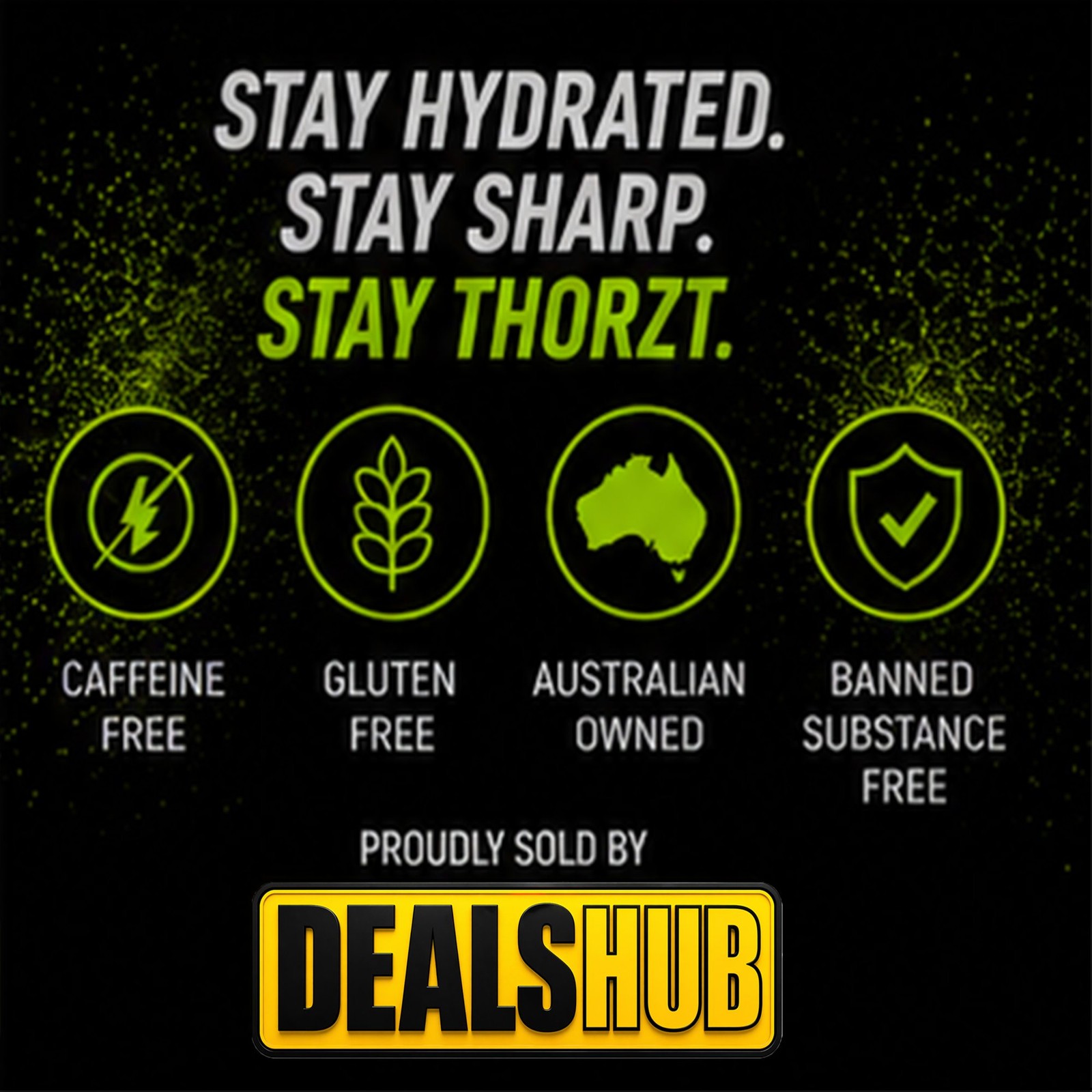 THORZT SSSFLL – 50 x 3gm Sachets Lemon Lime Flavour Sugar Free Solo Shots