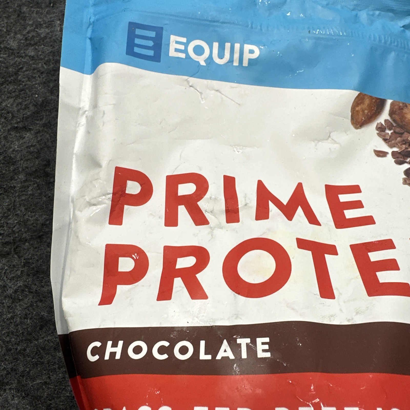 Equip Prime Protein Grass-Fed Beef Isolate Chocolate 1.7 Lbs Bb 1/2027