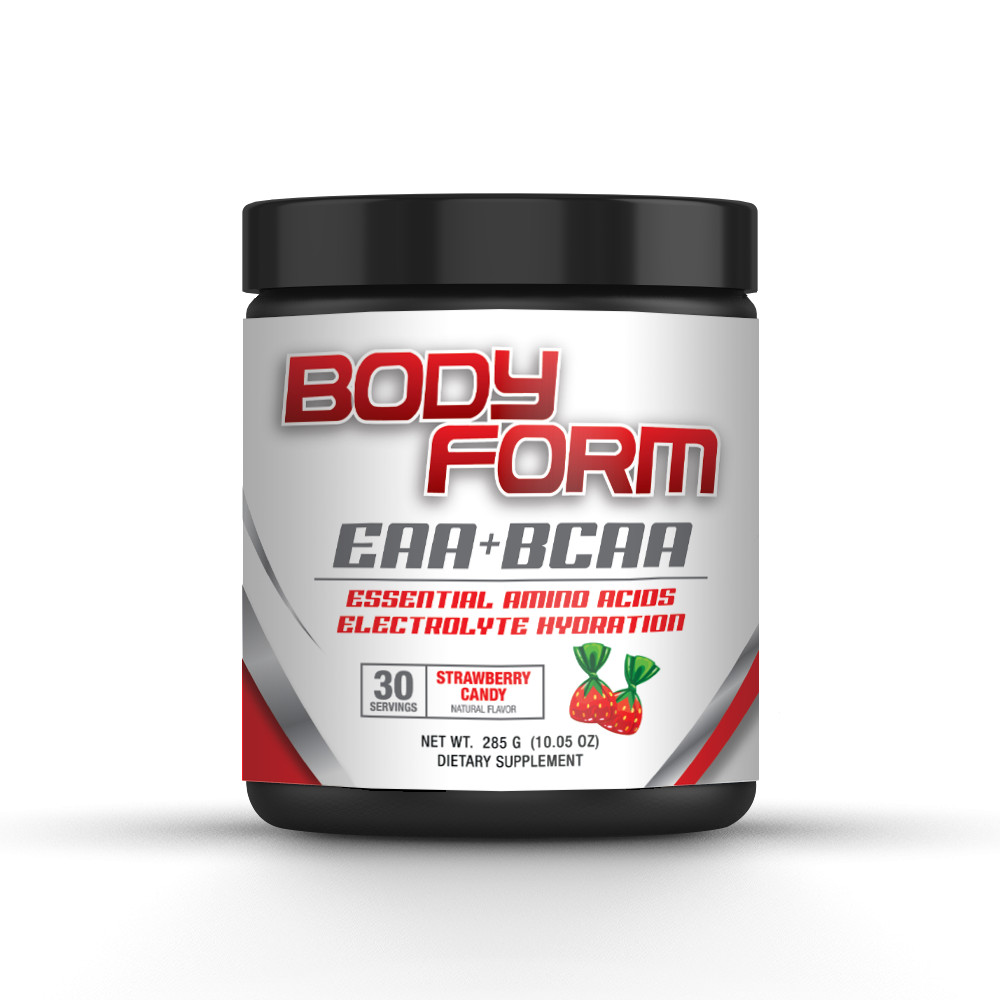 Bodyform – BCAA and EAA Supplement With Electrolytes (2 Pack) – 60 Servings