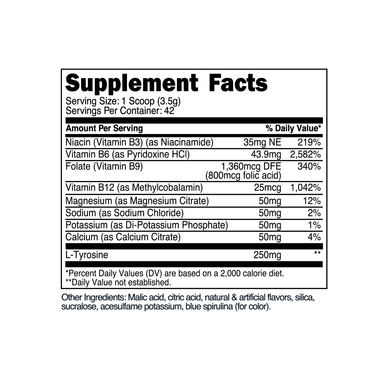 TransformHQ Hydration 42 Servings (Rocket Pop) – Electrolyte Drink Mix