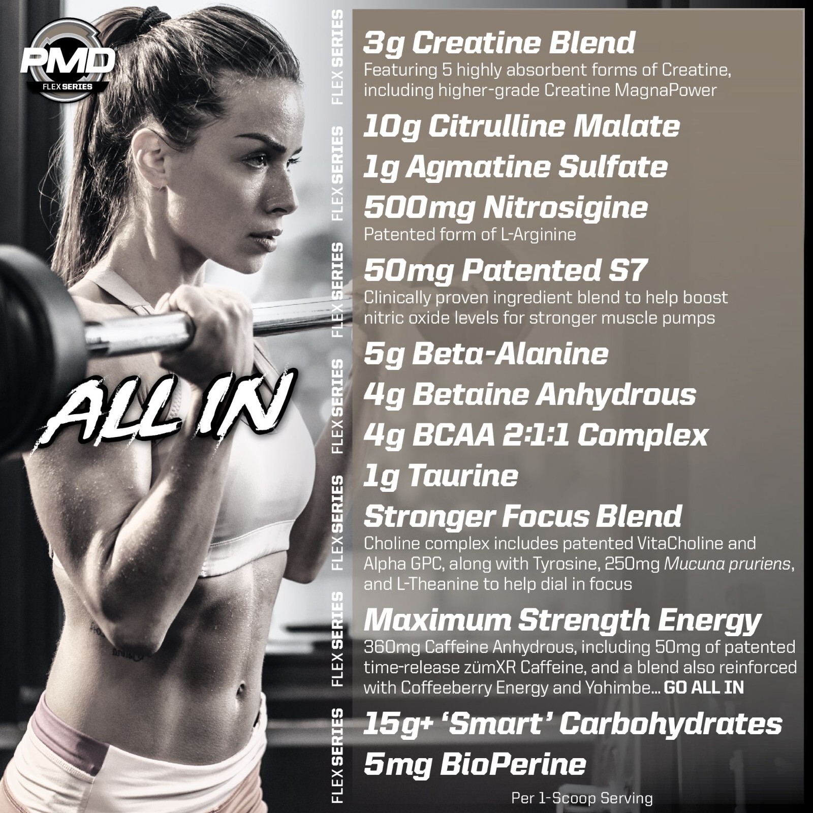 Pump Fuel ALL IN Insanity Ultimate Muscle Pump Supplement & Pre Workout Powder
