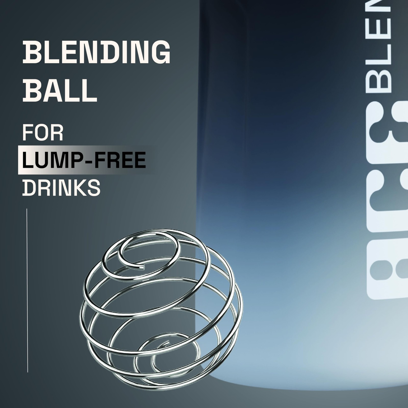 Ace Blend Shaker 650ml | BPA Free Protein Bottle