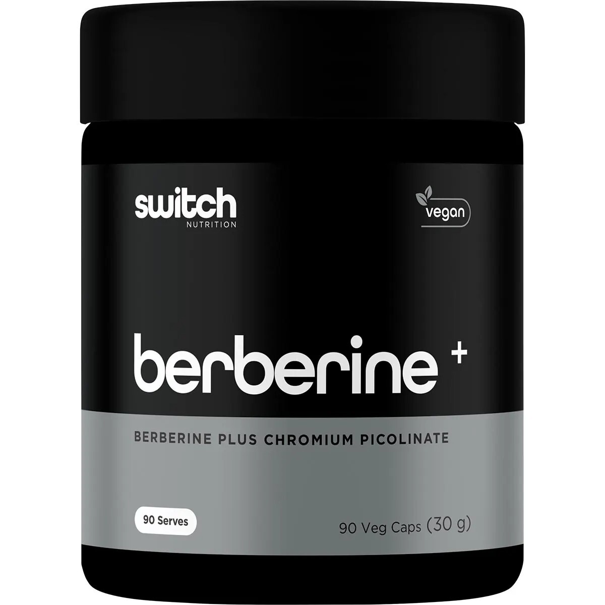 New Switch Nutrition Berberine+ Plus Chromium Picolinate 90 Capsules