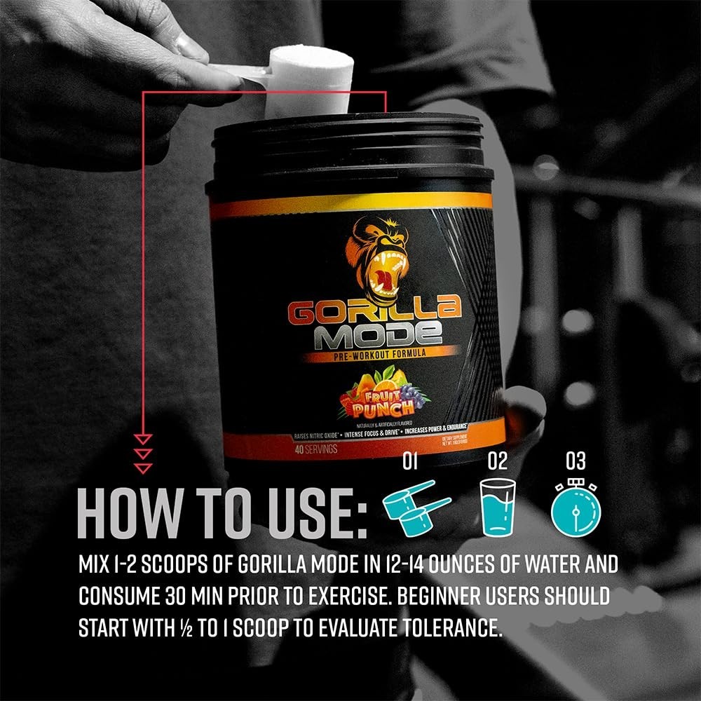 Pre Workout Supplement – Massive Pumps, Laser Focus, Energy Boost – 800g Rainbow