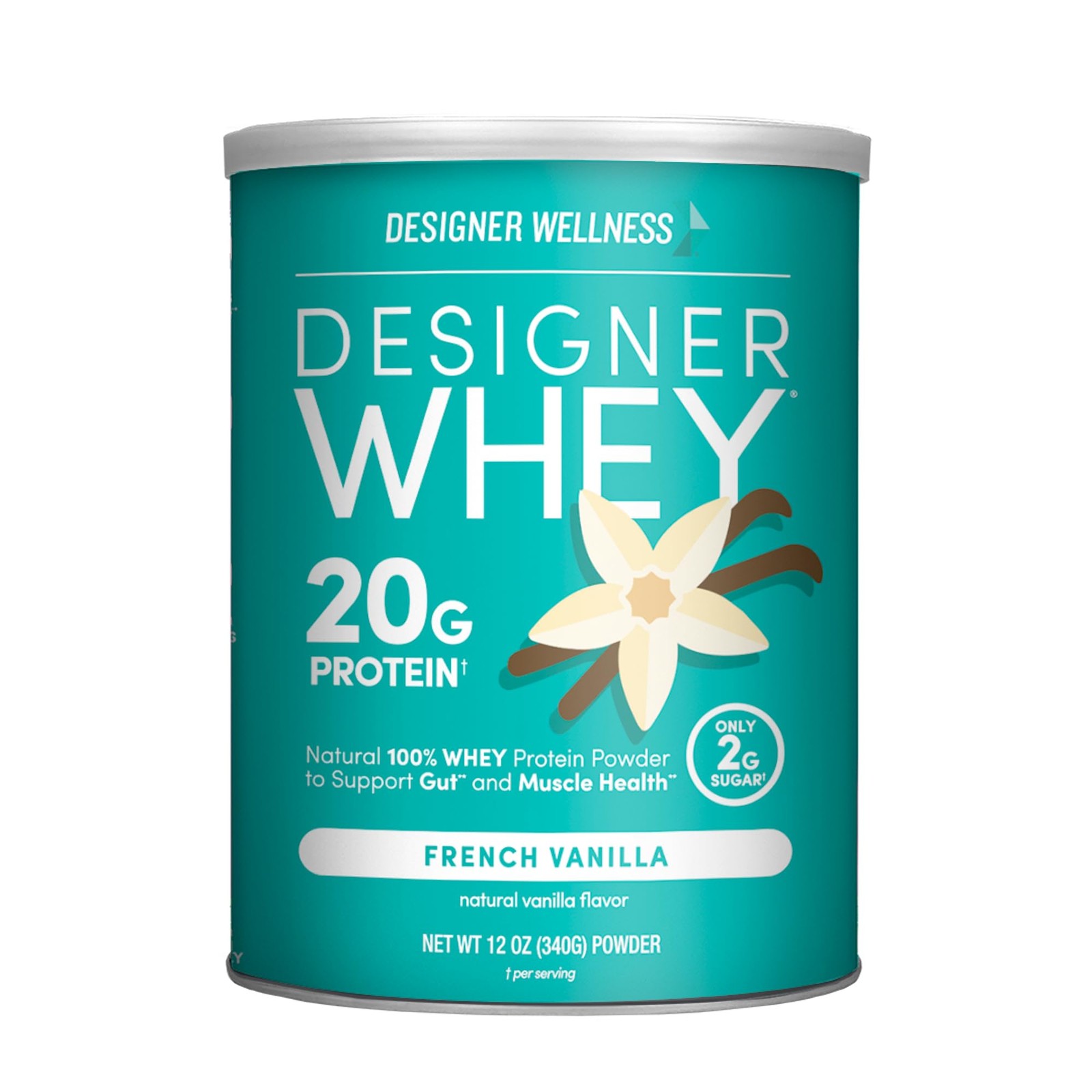 , Designer Whey, Natural Whey Protein Powder with Probiotics, Fiber, and Key …