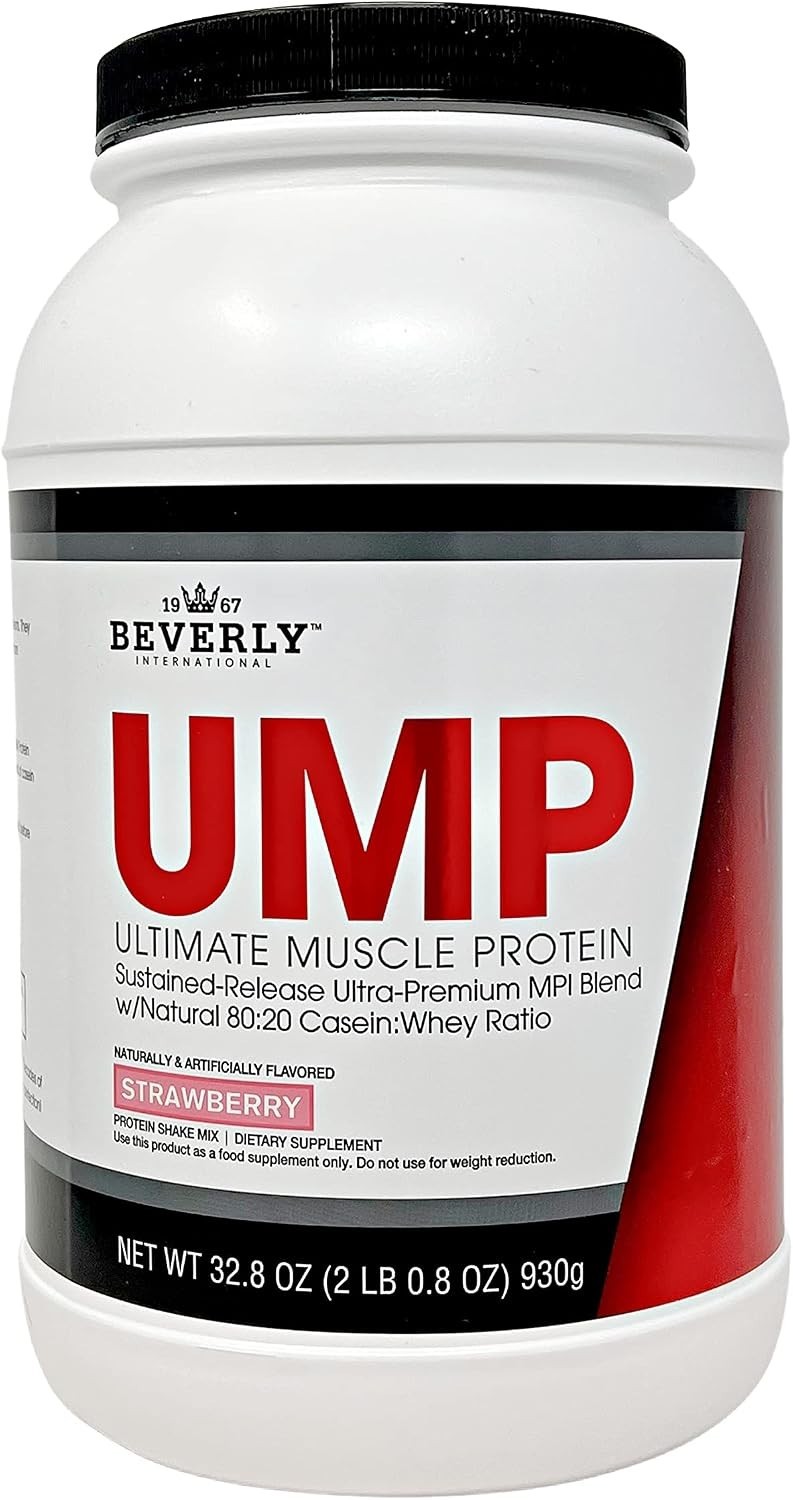 Beverly International UMP Protein Powder Strawberry 2pd (EXPIRES 08/2026)