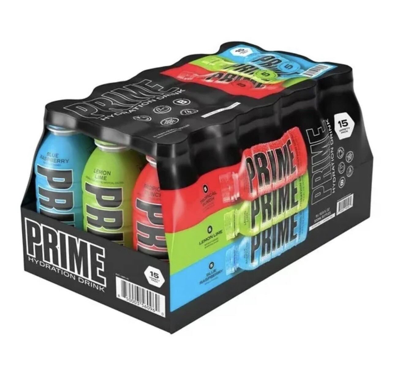 Prime Hydration Drink Variety Pack (16.9 fl. oz., 15 pk.)