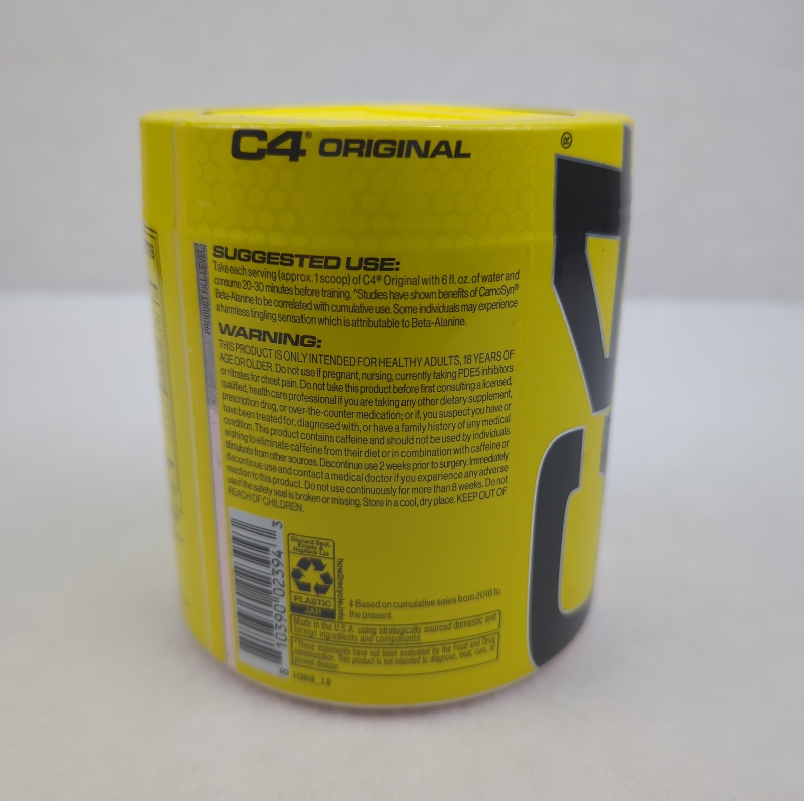 C4® Original, Pre-Workout, Fruit Punch, 12.7 oz (360 g) Exp 6/2026