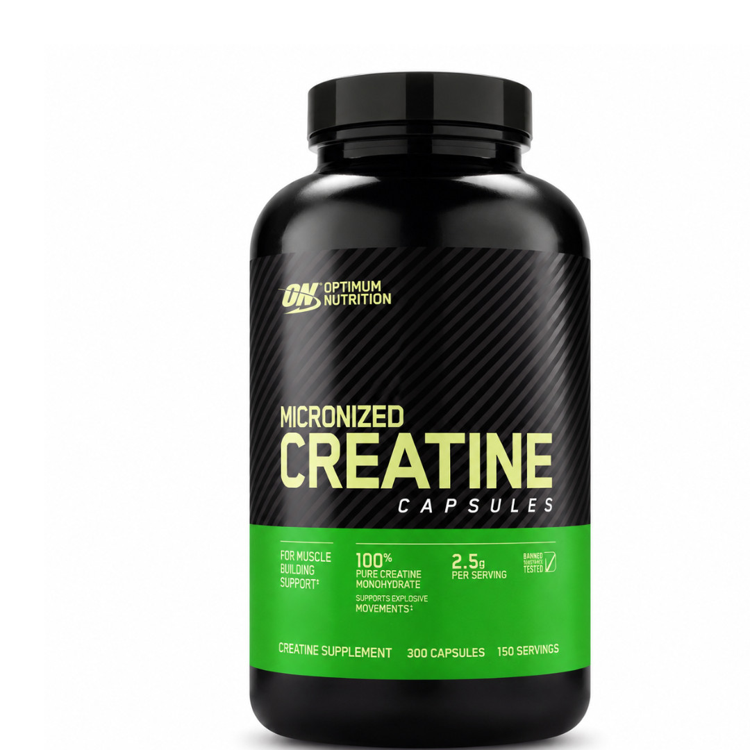 Optimum Nutrition 100% Pure Micronized 2500mg Creatine Monohydrate 300 Capsules