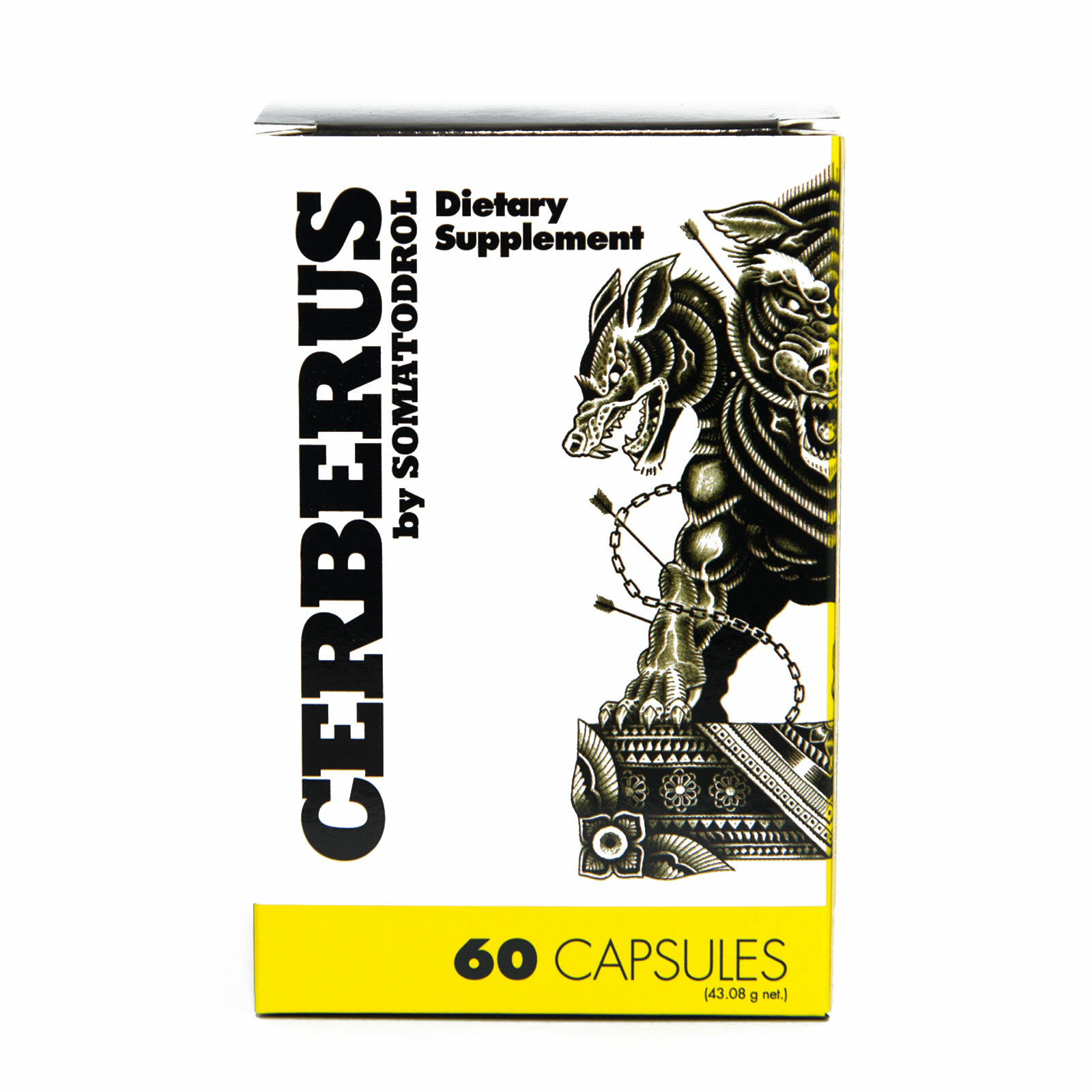 CERBERUS PILLS- Proffesional Testosterone Booster – Muscle Mass Growth Stimulant