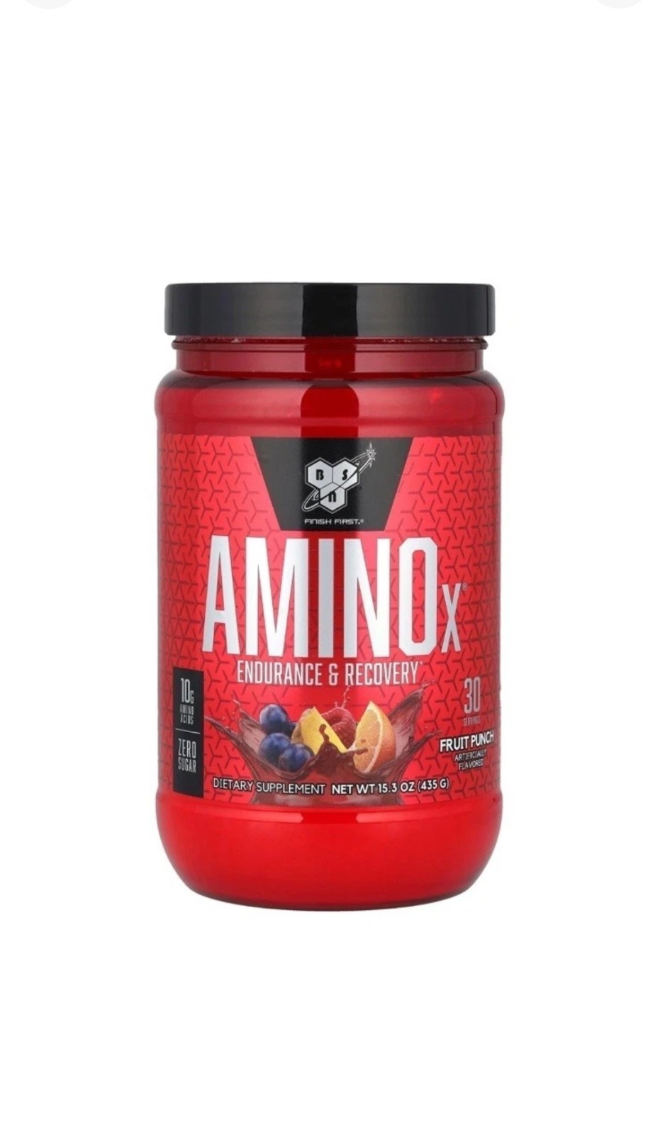 BSN Amino-X Endurance Recovery Agent Fruit Punch 15 3 oz 435 g GMP Quality