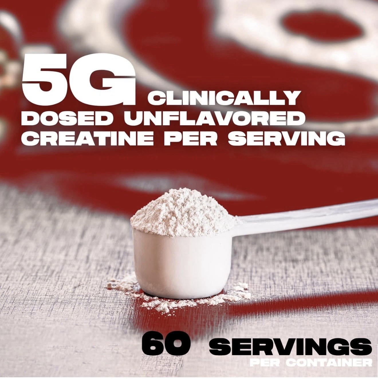 ALPHA LION Creatine Monohydrate Powder, 5000mg Per 12.48 Ounce (Pack of 1)