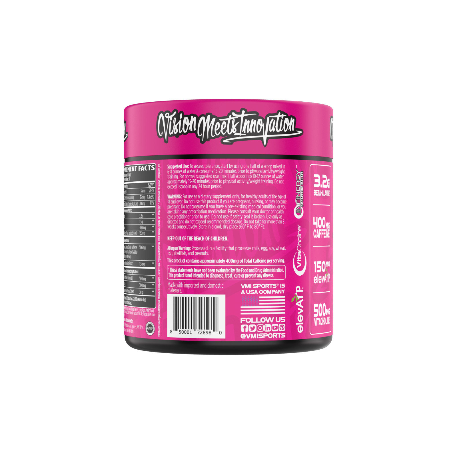 VMI Sports® Best Pre-Workout – Pink Lemonade