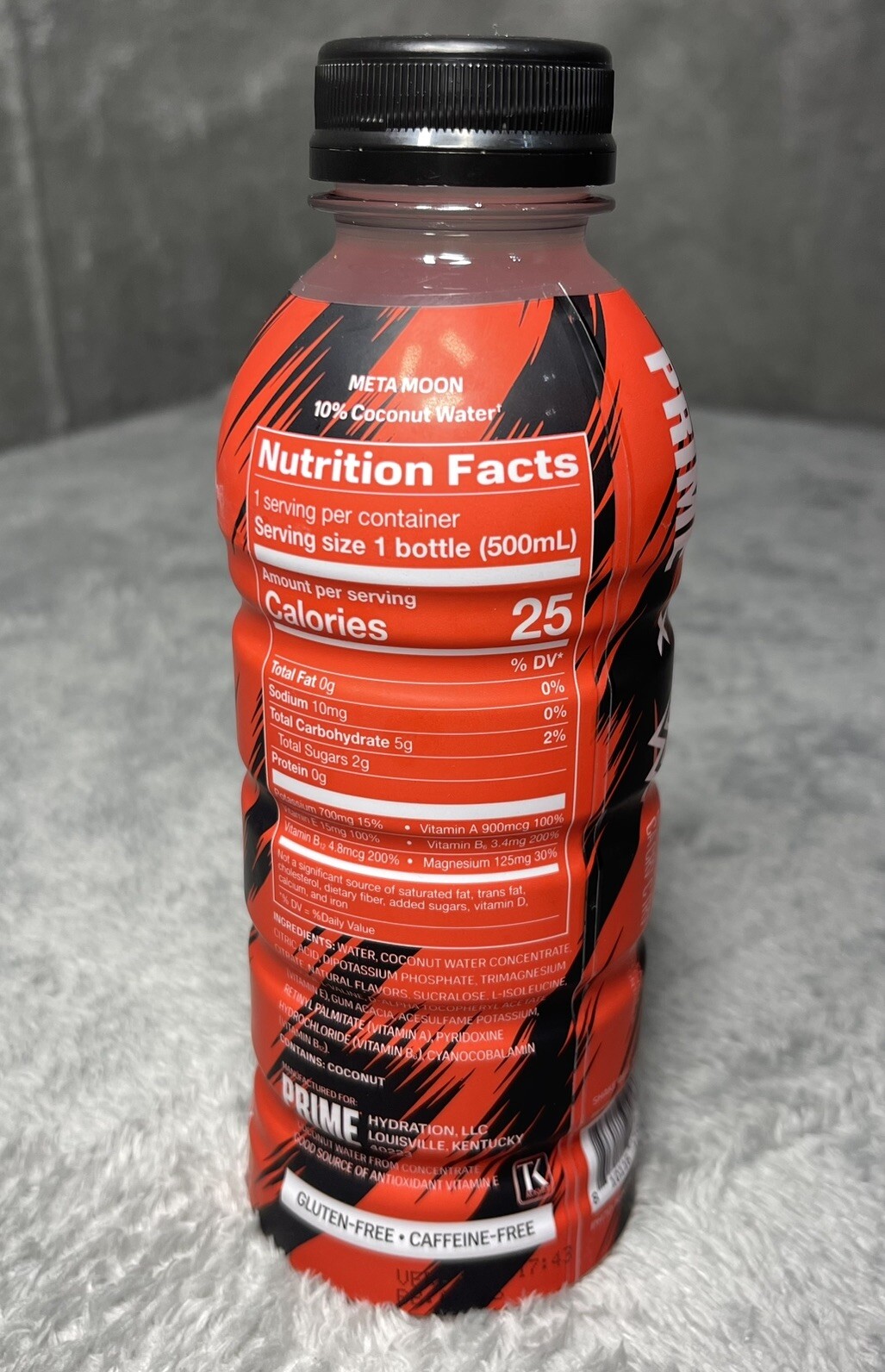 *NEW* WWE Red PRIME Hydration Drink SPECIAL EDITION USA *IN HAND NOW* Wrestling