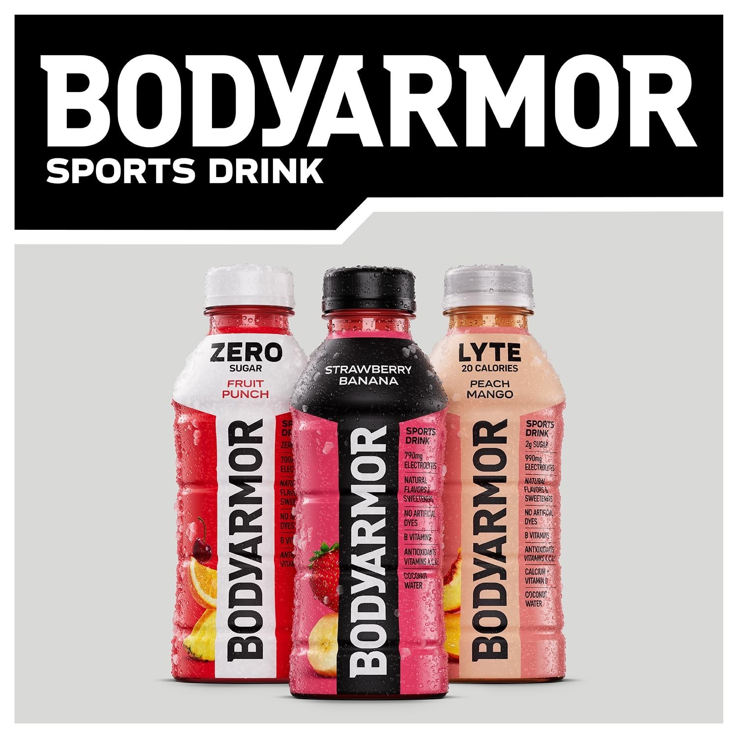 12-Pack Lyte Peach Mango – Low-Calorie Electrolyte Drink for Active Lifestyles
