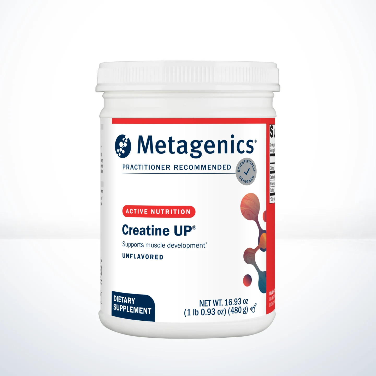 Metagenics Creatine UP Supports Muscle Development 16.93oz Free Shipping