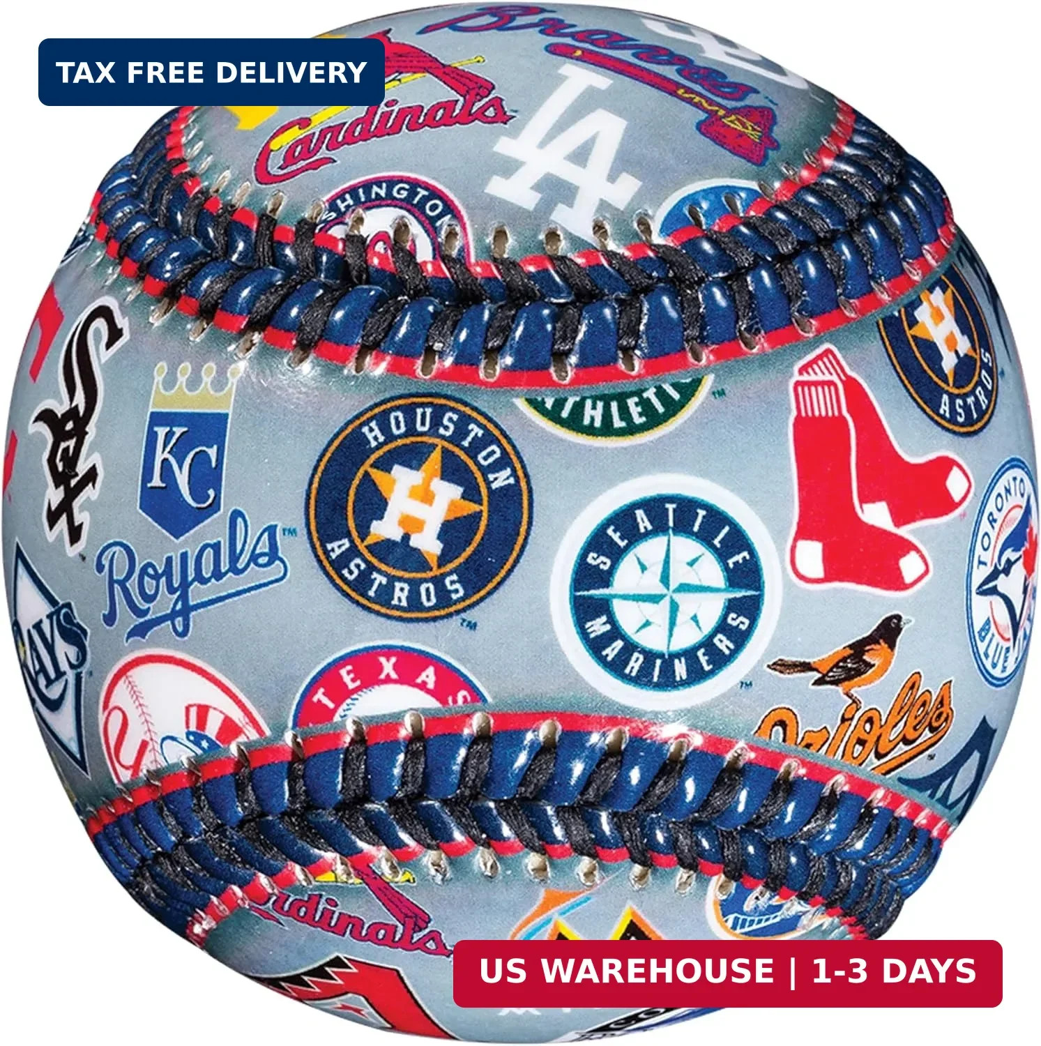 Franklin Sports 30 Club Baseball Teeball – Soft Strike – 30 Club Logo Ball (All