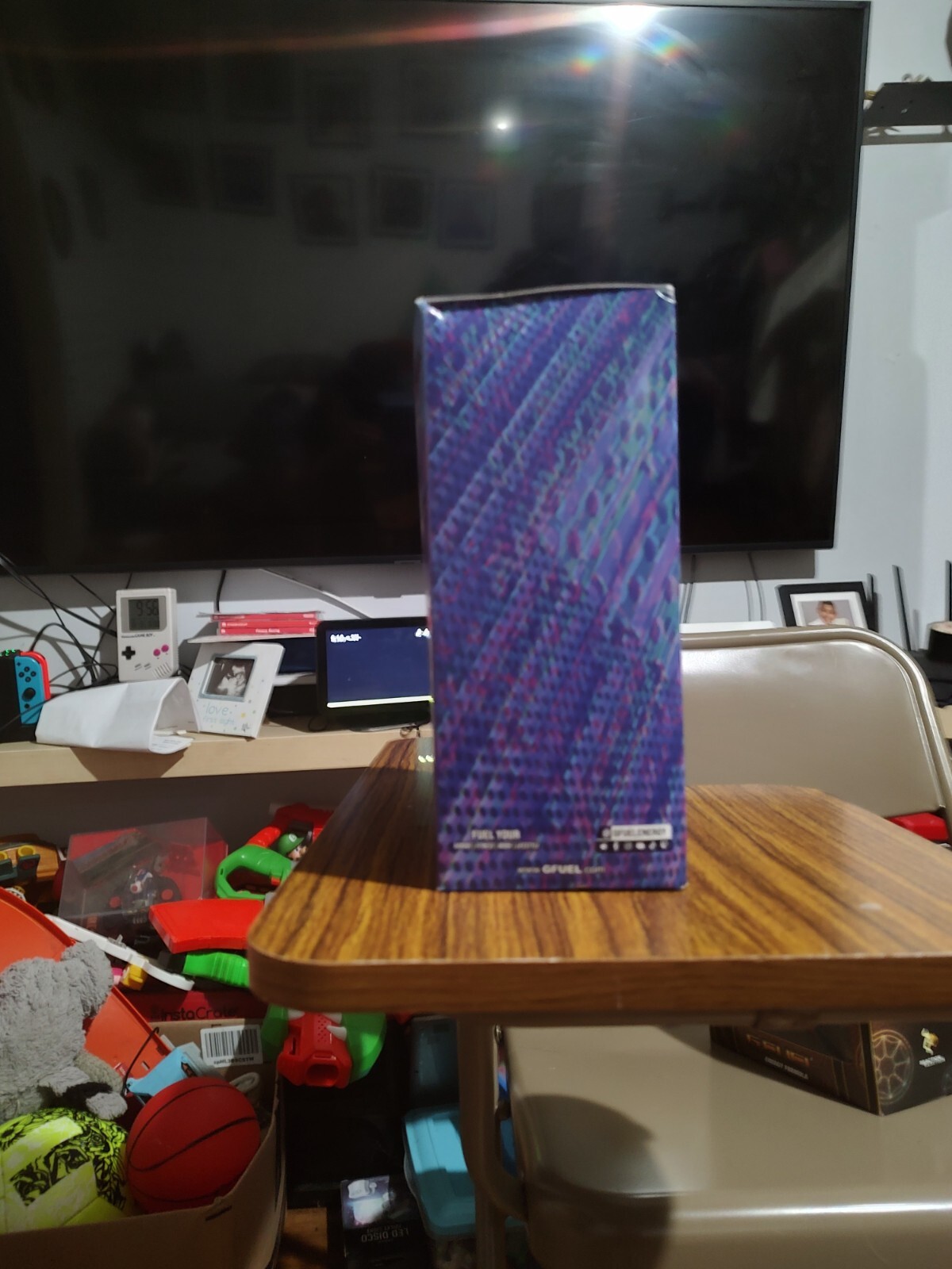 Gfuel Spiderman Across The Spider Verse Glitch Mix Collectors Box (NO SHAKER)