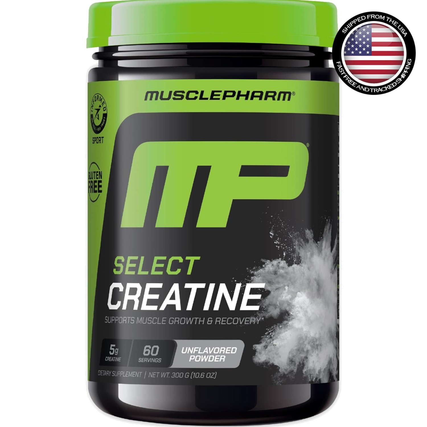 High-Performance Unflavored Creatine Monohydrate – 60 Servings for Peak Power