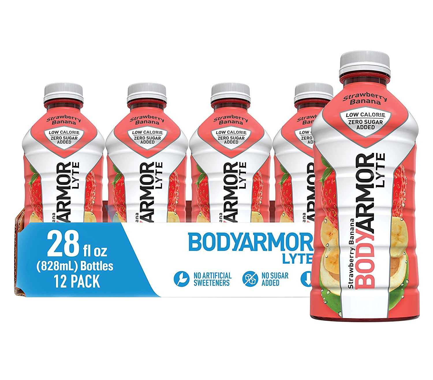 BODYARMOR LYTE Sports Drink Low-Calorie Sports Beverage, Peach Mango, Natural Fl