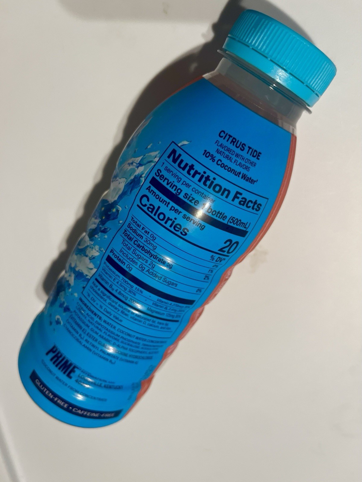 NEW LIMITED FROSTBITE FUSION PRIME HYDRATION DRINK 16.9 FL OZ KYRO & LUKEN