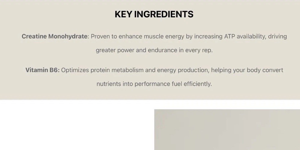 Nutriplus + By Farmasi CREATINE Unflavored Net Wt. 153 G (5.4 Oz)