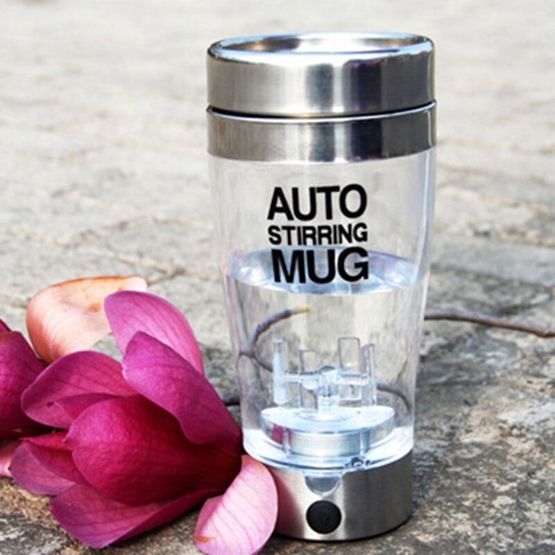 400ml Electric Protein Shaker Cup Auto Shake Mixer Drink Bottle Blender Juicer