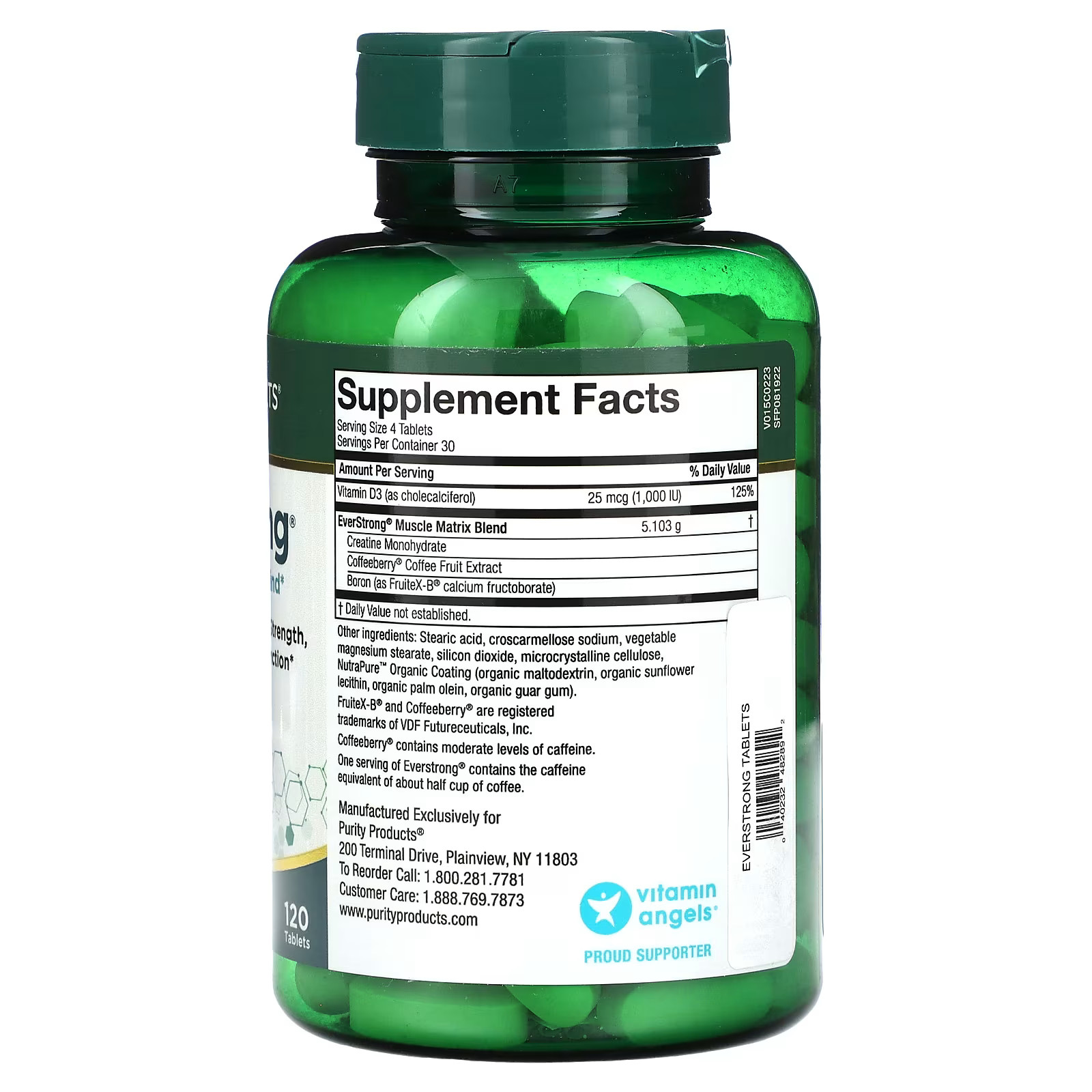2 X Purity Products, EverStrong, 120 Tablets