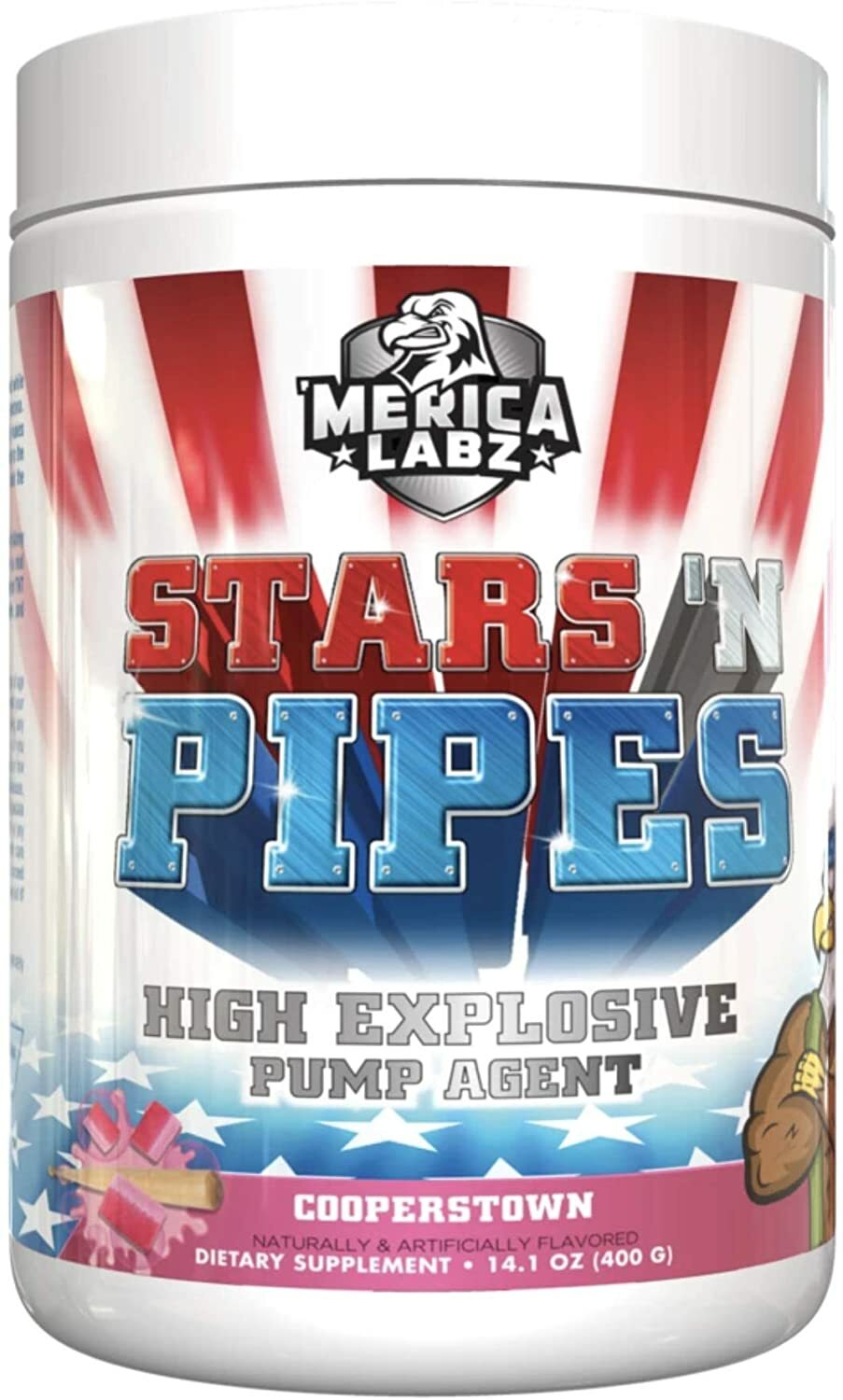 Merica Labz Stars N Pipes | High Intensity Pump Agent PREWORKOUT – ALL FLAVORS
