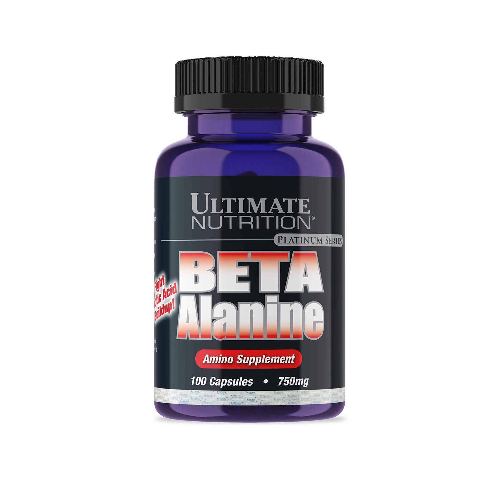 Ultimate Nutrition Beta Alanine Capsules 750 MG, 100 Count
