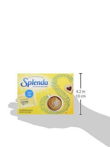 Splenda No-Calorie Sweetener Packets, 100 Count (Pack 100 of 12)