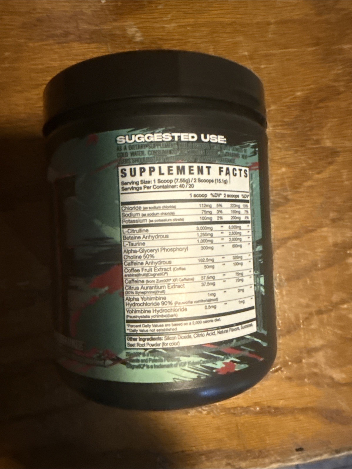 Axe & Sledge HWMF HIgh Stim Pre-workout Melon Pop 40 servings