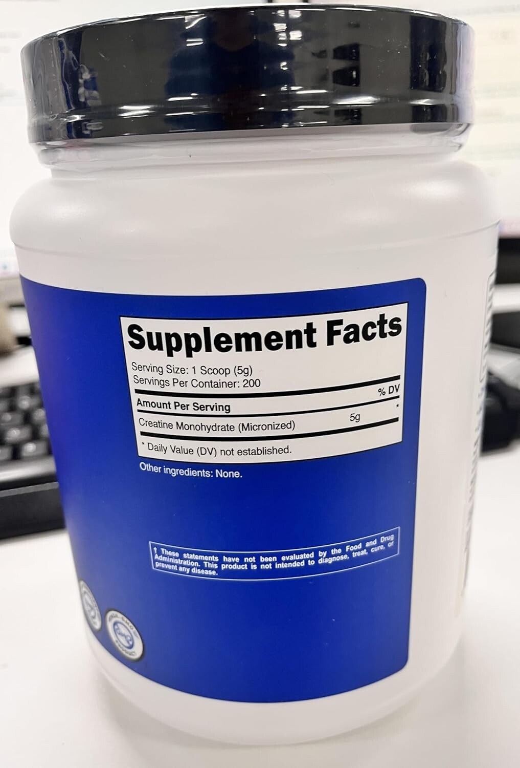 Muscle Growth Success: 5g Creatine Monohydrate Powder 1 KG – Pure Formula