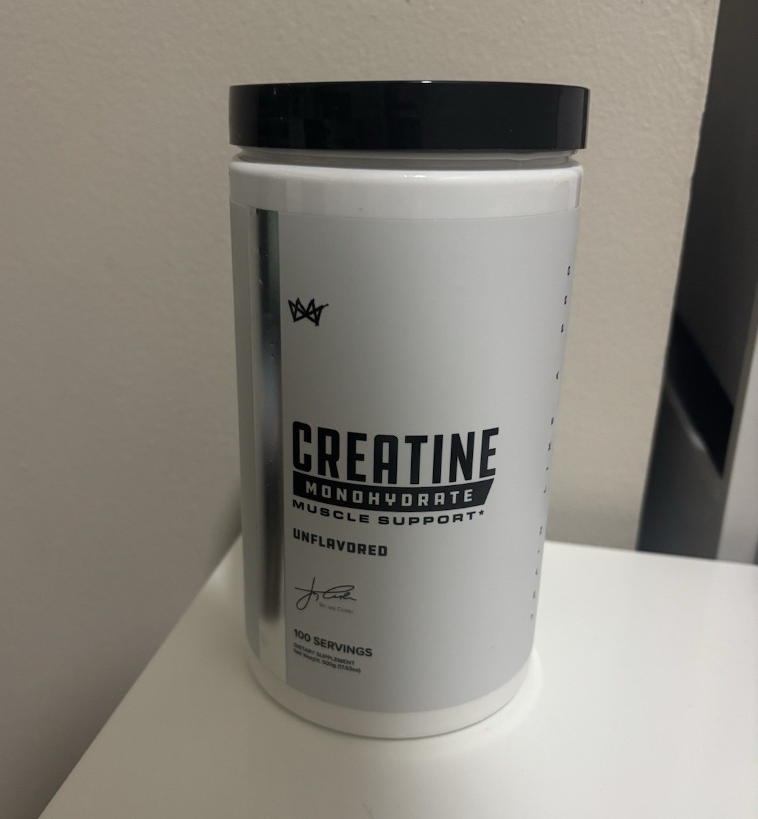 Cutler Essentials Creatine Monohydrate Unflavored Powder 500g 100 Servings