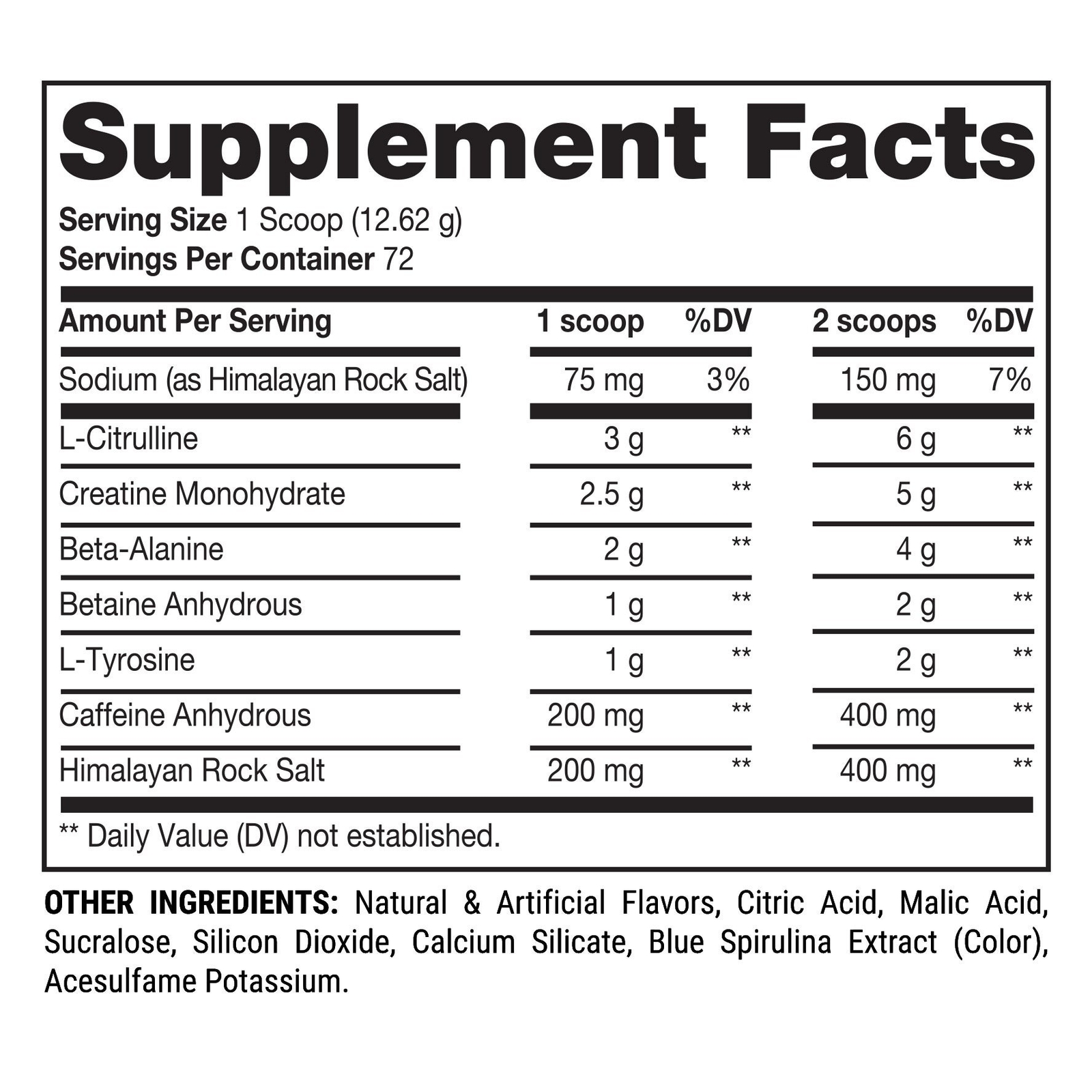PROSUPPS MR HYDE PRE WORKOUT USA PRE WORK PRO SUPPS SIGNATURE CREATINE 72 SERV ~