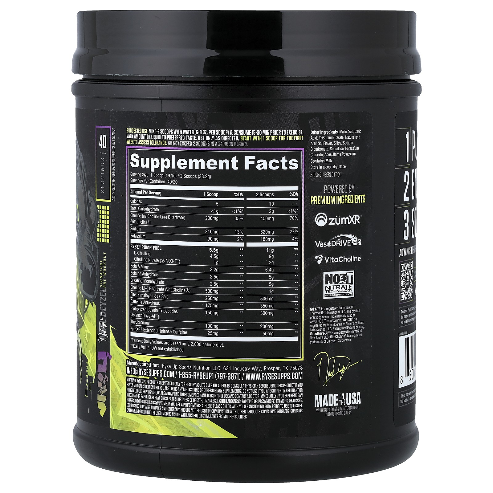 Godzilla, Pre-Workout, Blackberry Lemonade, 1.6 lbs (732 g)