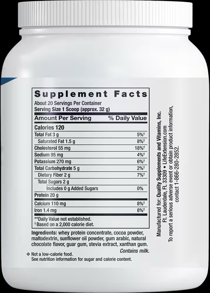 Wellness Code® Whey Protein Concentrate (Chocolate) 640 grams