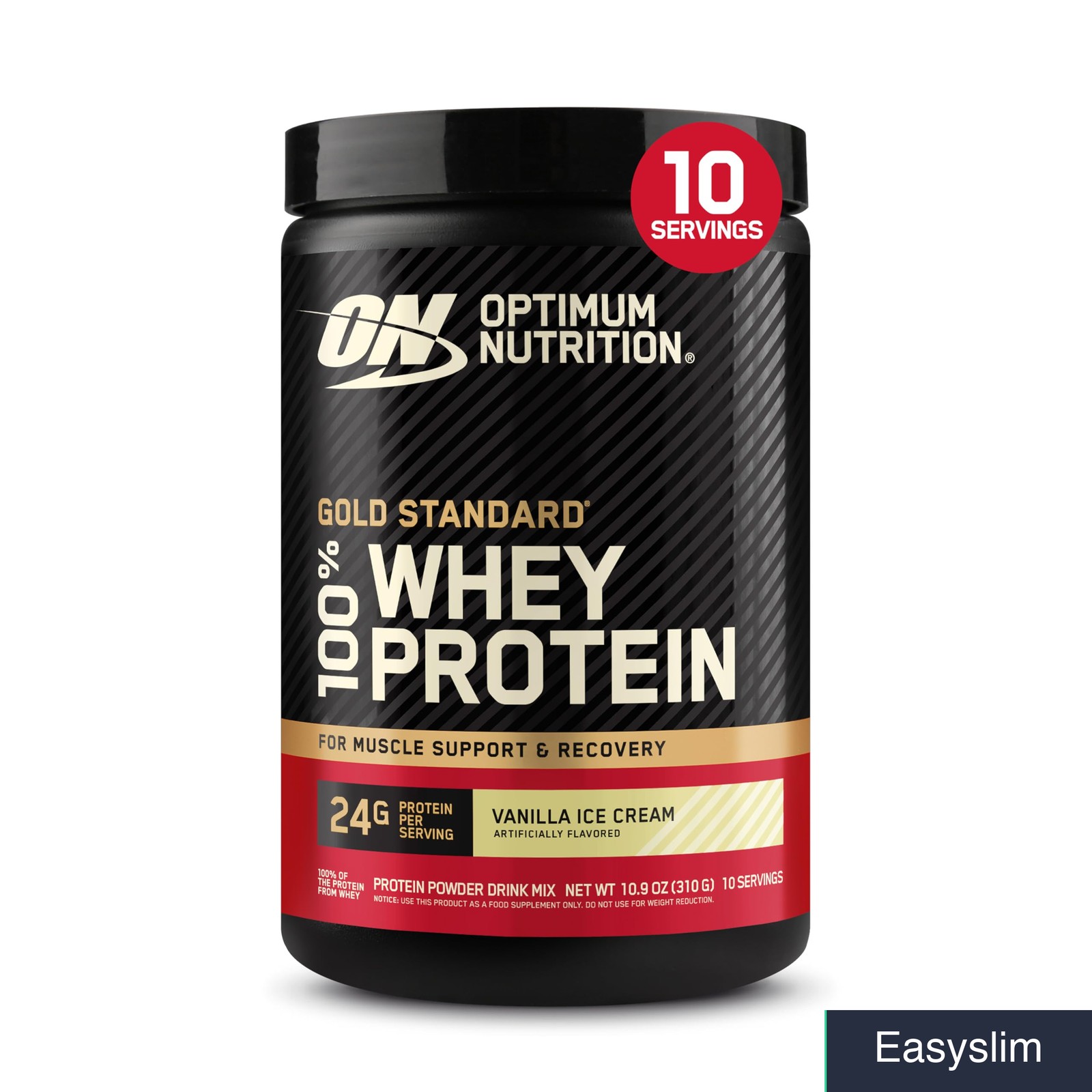 Whey Protein Powder Gold Standard Vanilla Ice Cream 10.9 Ounce Trial