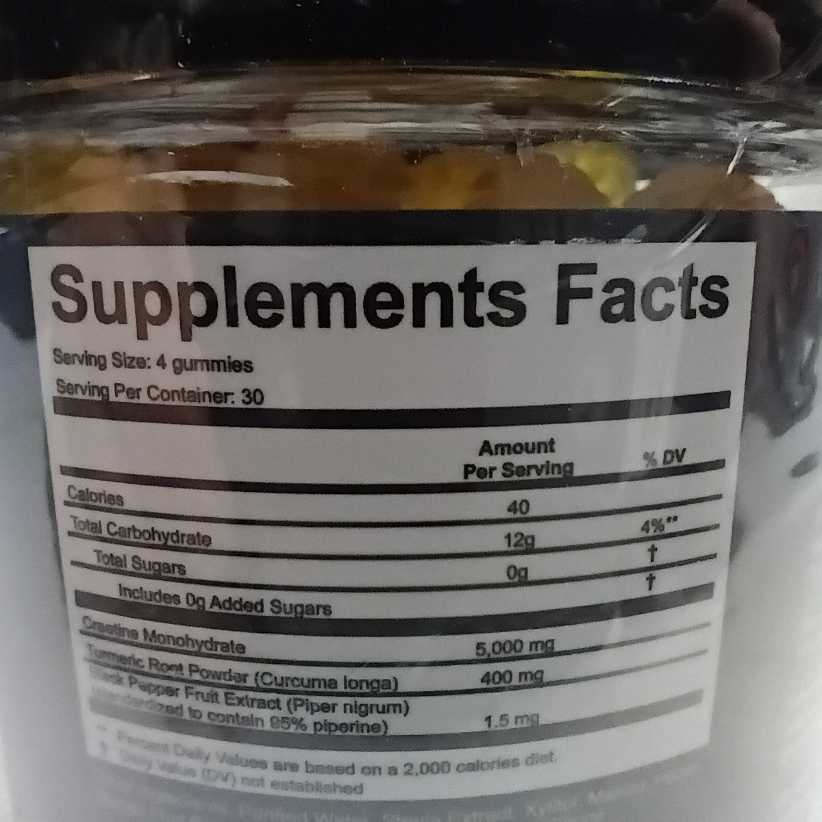 Lot Of 2 Ecowise Creatine Monohydrate Gummies 5000mg Sugar Free 240 Mango
