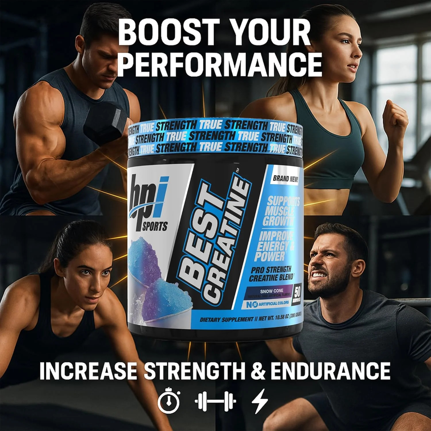Best Creatine – Creatine Monohydrate, Himalayan Salt – Strength, Pump, Endurance