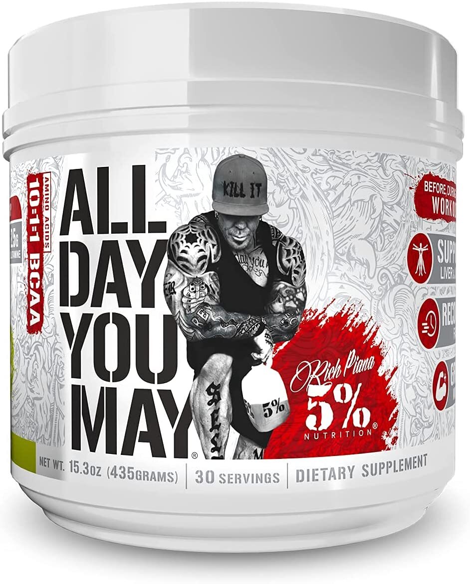 Optimum Nutrition | Scivation XTEND | Rich Piana 5% Nutrition All Day You May