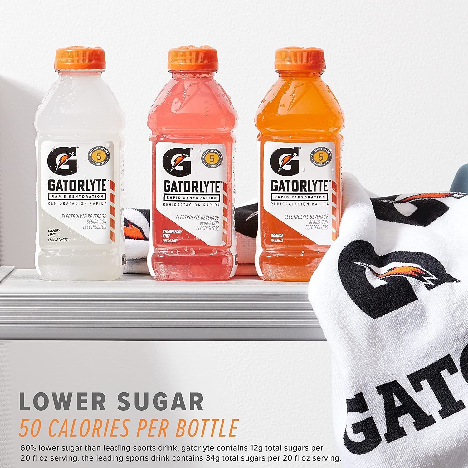 Gatorade Lime Cucumber 20oz Electrolyte Beverage 12-Pack – Lower Sugar Hydration