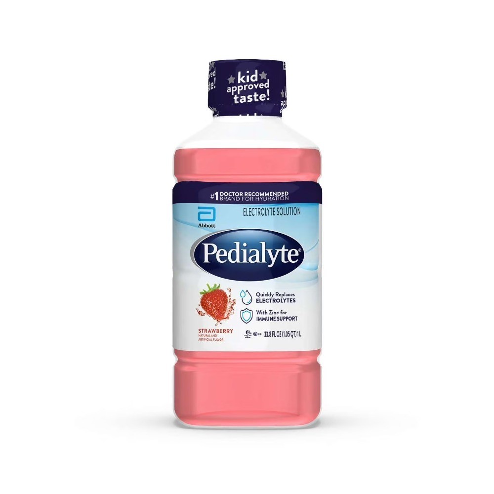 Strawberry Flavored Electrolyte Hydration Drink 1 Liter
