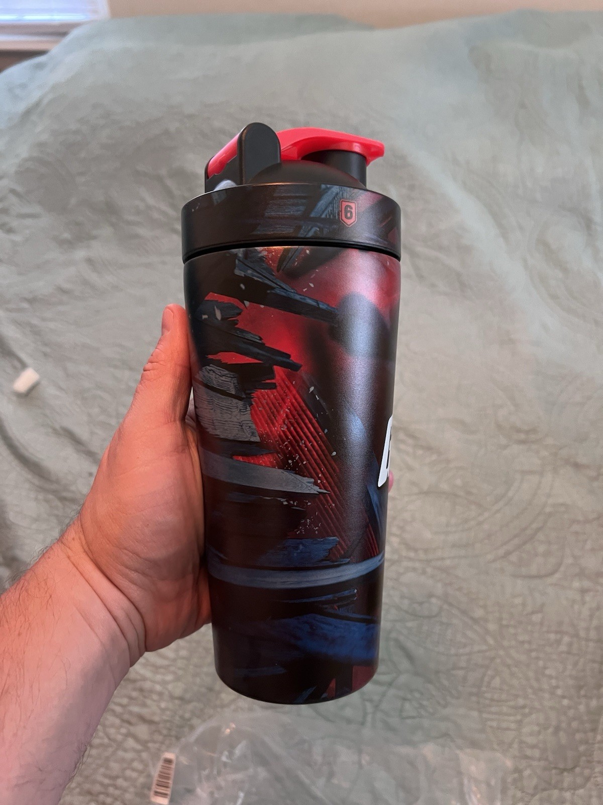 G-Fuel Rainbow Six Siege Breach Berry Collector’s Box Tub Shaker Cup & Stickers