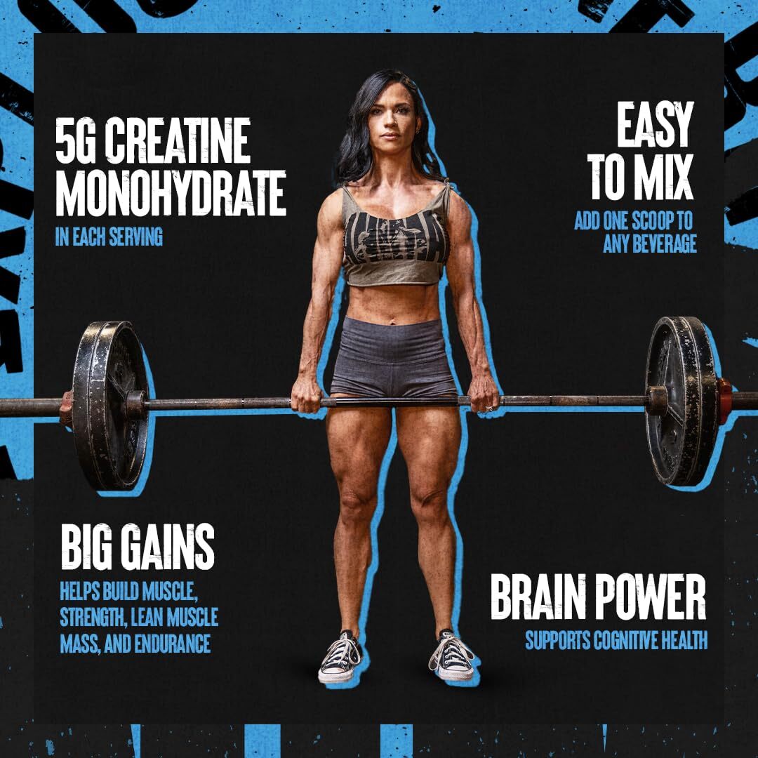 Creatine Monohydrate 300g Unflavored 60 Servings Boost Muscle Strength Endurance